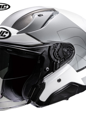 韩国HJC RPHA 31半盔户外骑行头盔男女双镜片3/4盔