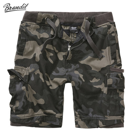 德国Brandit复古工装迷彩短裤夏季休闲短裤百搭骑行短裤