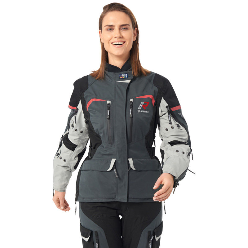 芬兰Rukka女子夏季夹克户外出游骑行服透气防水外套纺织服