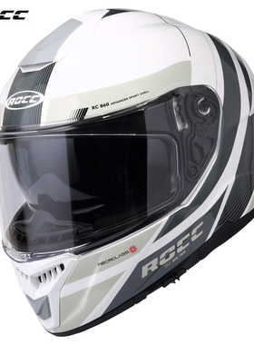 德国Buse Rocc 860全盔防雾四季骑行头盔男女双镜片ECE认证