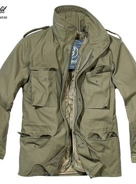 德国Brandit M65 Field 男子户外休闲运动夹克可拆卸骑行外套