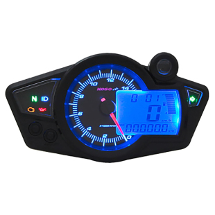 Koso Gp型仪器车辆骑行速度显示仪表液晶速度显示仪 Rx1N