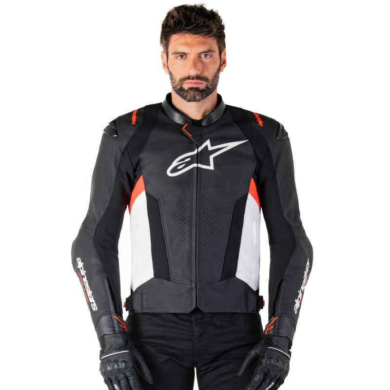 意大利Alpinestars A星Missile V3真皮夹克户外骑行服保暖外套