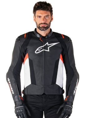 意大利Alpinestars A星Missile V3真皮夹克户外骑行服保暖外套