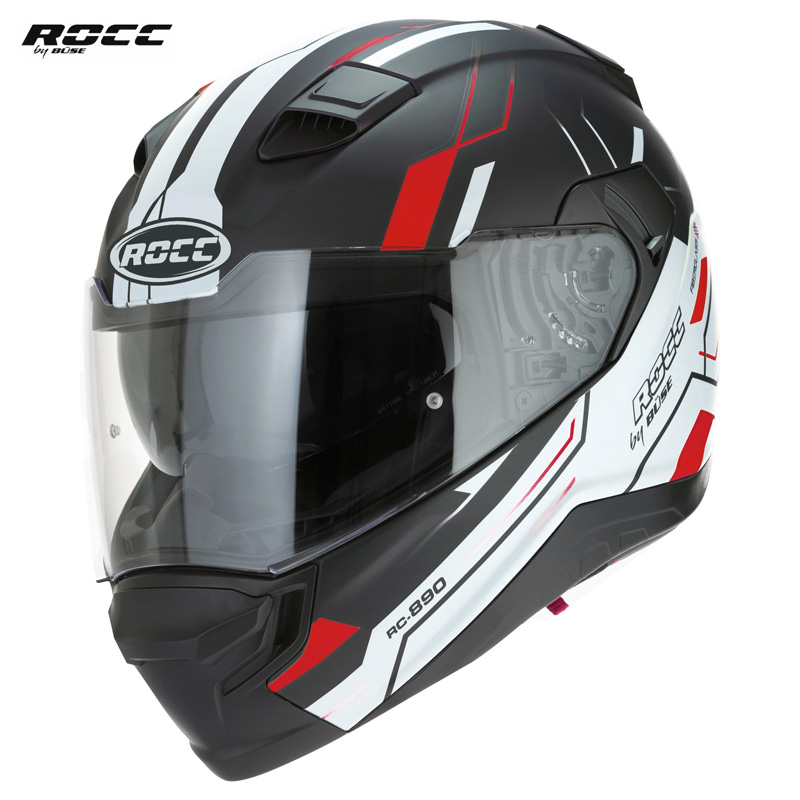 德国Buse Rocc 891全盔防雾骑行盔男女双镜片ECE认证头盔