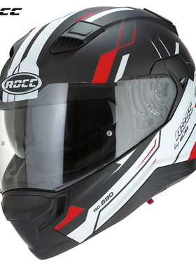 德国Buse Rocc 891全盔防雾骑行盔男女双镜片ECE认证头盔