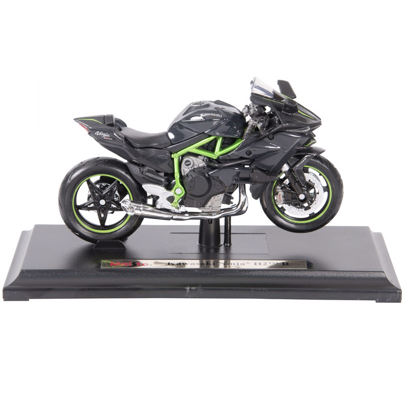 Maisto摩托车模型Kawasaki Ninja川崎忍者H2真实1:18 比例