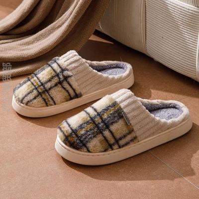 儿童棉拖鞋包跟男童室内防滑新款男女学生毛绒棉鞋办公室宿舍暖室