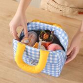 加厚手提包户外野餐包保冷饭盒袋便当包冰包手提加厚大容量保温包