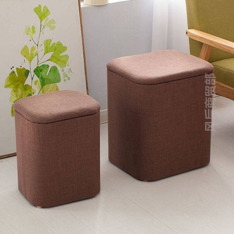 多功能收纳凳实木沙发人可坐储物凳子家用柜门口小椅子箱穿换鞋椅