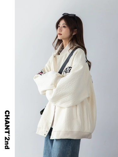 Ретро бейсбольная форма, кардиган, куртка для отдыха, в американском стиле, коллекция 2023, изысканный стиль, оверсайз