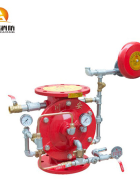 消防国标雨淋报警ZSFM150 控制阀 隔膜式雨淋阀 湿式报警阀1