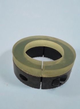 45钢制固定环带聚氨酯缓冲减震垫光轴限位环 SCSPD12 16 20 25 30