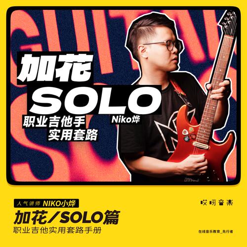 初级实用solo视频课程吉他