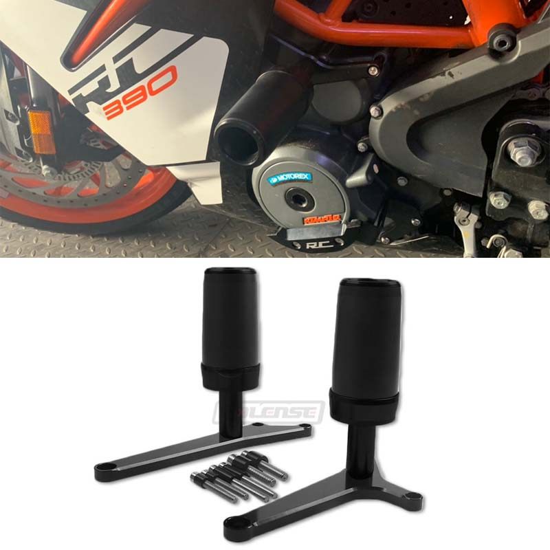 适用于KTM 390 RC390 13-23年 改装车身保护防摔球发动机保险护杠