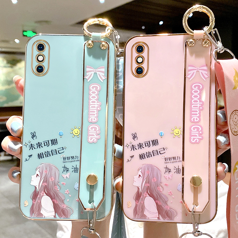 iPhoneX手机壳苹果XS腕带iphone保护硅胶套XR镜头全包xmax防摔max软壳xsxmax挂绳ipx女潮ip9新款iponex网红8x 3C数码配件 手机保护套/壳 原图主图