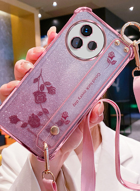 艾欧芭适用vivoy300i手机壳vivo保护y300i硅胶套V2444A镜头膜全包voviy防摔软壳voy腕带i5g斜挎可背挂绳viviy