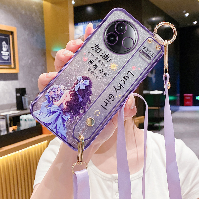 适用小米civi5pro手机壳幸运女孩