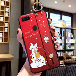 艾欧芭适用于oppor11手机壳OPPO R11保护硅胶套opoo防摔软壳卡通挂绳女