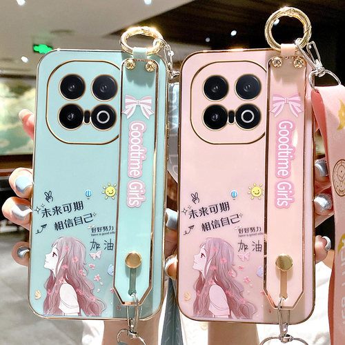 适用vivoiqooz10turbo手机壳女孩
