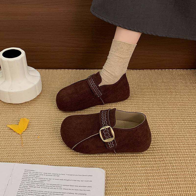春秋休闲平底全包勃肯鞋女2026新款软底懒人一脚蹬绝美深棕0121z,女鞋,勃肯鞋/软木鞋,淘宝优惠券,粉丝福利购,淘宝优惠卷