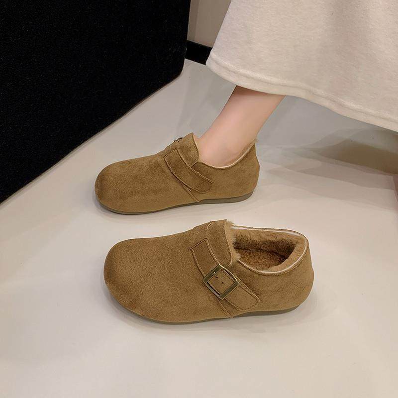 春季加绒勃肯鞋女2026新款保暖反绒皮金属扣带软底休闲毛毛0116z,女鞋,勃肯鞋/软木鞋,淘宝优惠券,粉丝福利购,淘宝优惠卷