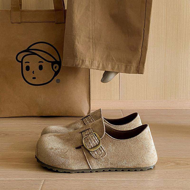 春秋平底勃肯鞋女2026年新款两穿百搭休闲鞋一脚蹬女鞋子单0121z,女鞋,勃肯鞋/软木鞋,淘宝优惠券,粉丝福利购,淘宝优惠卷