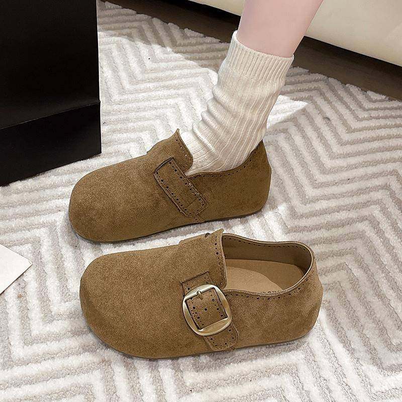 春秋磨砂皮勃肯鞋女2026新款搭扣全包休闲百搭舒适内增高0121z,女鞋,勃肯鞋/软木鞋,淘宝优惠券,粉丝福利购,淘宝优惠卷