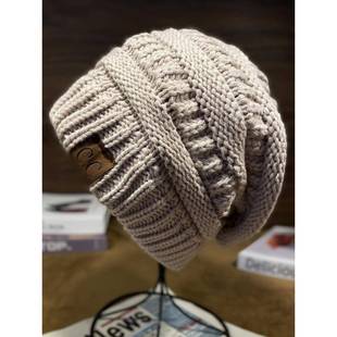 帽子女款秋冬扎马尾针织帽2025新款骑车运动扎辫毛线帽洋气1121r