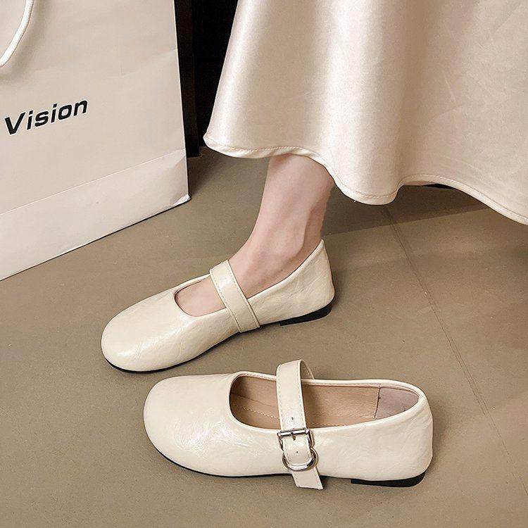 春秋法式玛丽珍鞋女2026新款舒适软底一字扣带浅口单鞋平底0125z,女鞋,勃肯鞋/软木鞋,淘宝优惠券,粉丝福利购,淘宝优惠卷