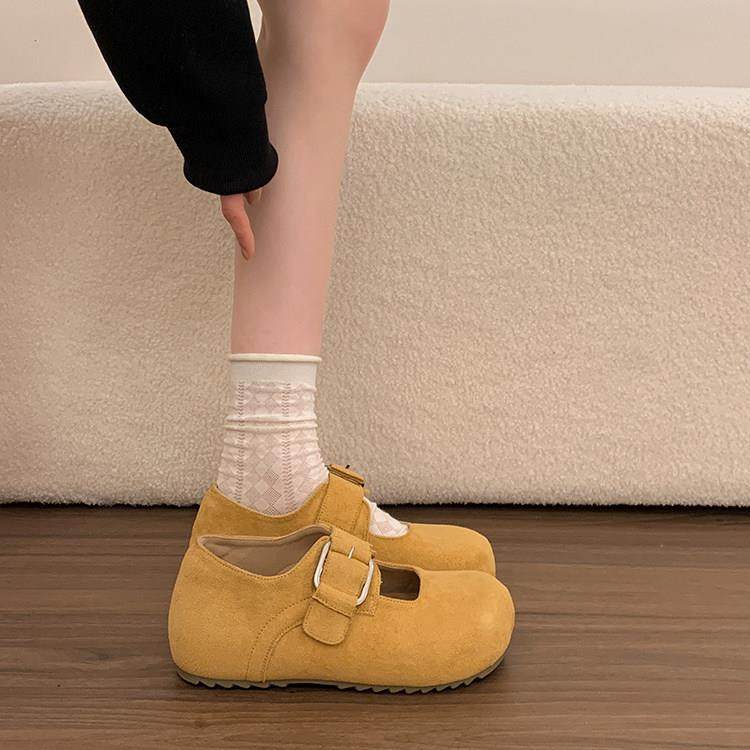 春秋厚底内增高勃肯鞋女2026新款女鞋子单鞋孕妇玛丽珍鞋0121z,女鞋,勃肯鞋/软木鞋,淘宝优惠券,粉丝福利购,淘宝优惠卷