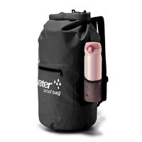 10L Черная ствола сумка (с боковыми мешками)