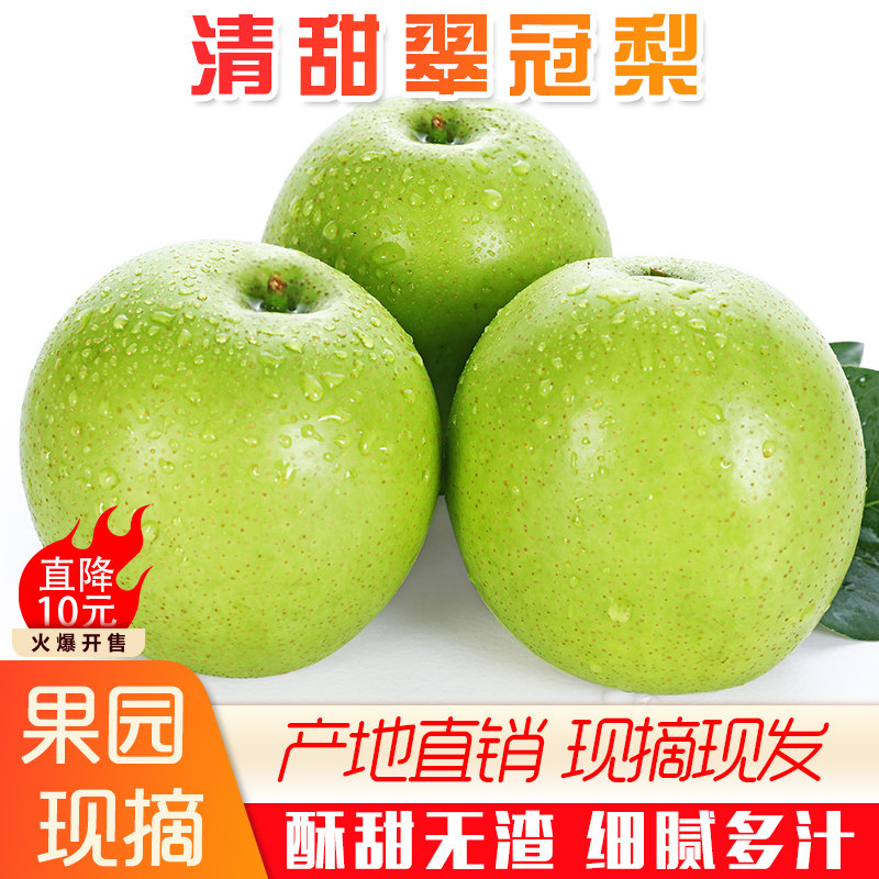 山东现摘新鲜水果梨子10斤