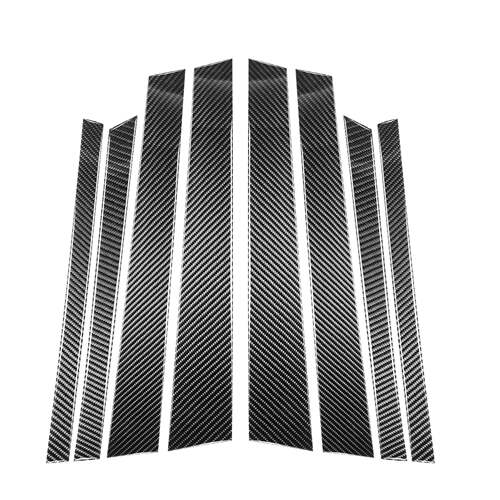 马新X5 F15真碳纤维新B柱门柱贴汽车外饰配件改装贴14-18专用改装