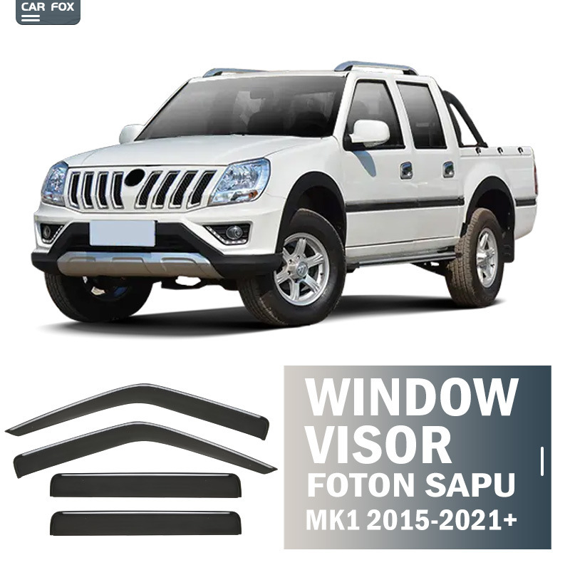 适用于福田萨普皮卡晴雨挡雨遮阳板雨眉FOTON Sapu Window visor