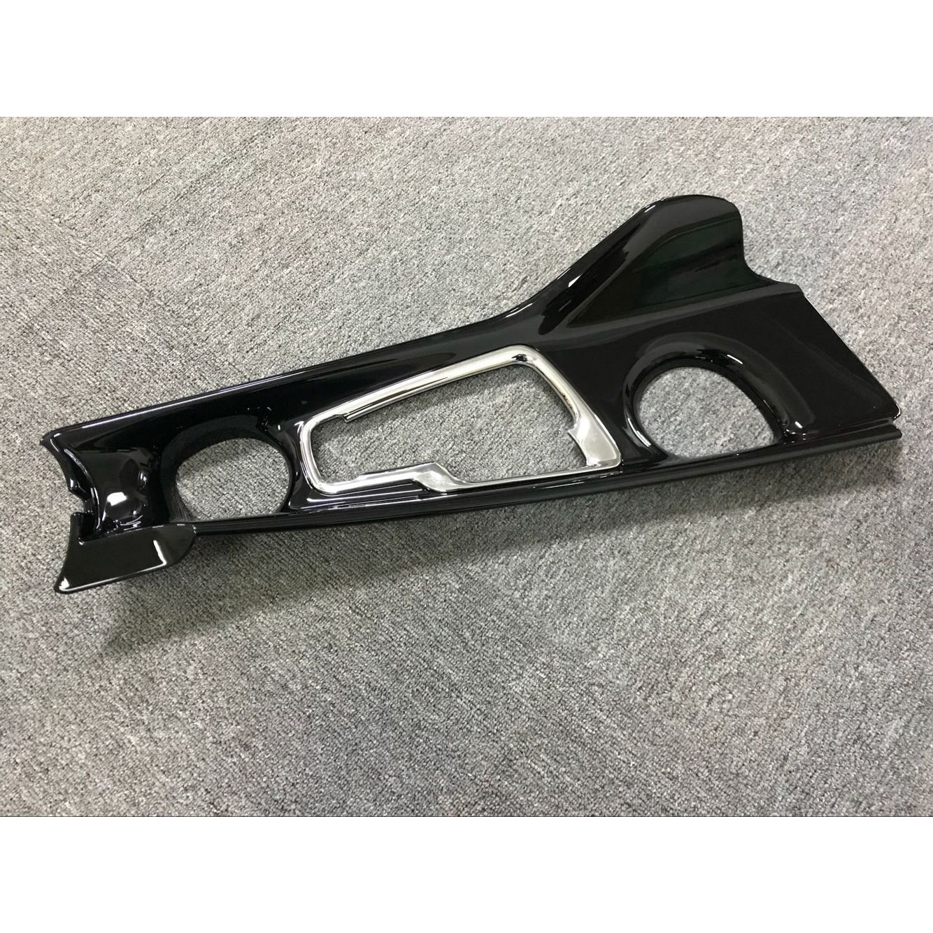 适用于 17款C-HR 一体式全包覆盖款水杯框钢琴黑 CHR排挡面板专车