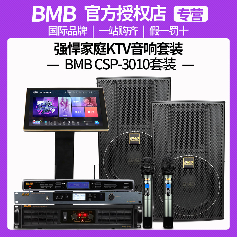BMB3010家庭ktv音响套装家用客厅智能小型智能会议室卡拉OK音箱