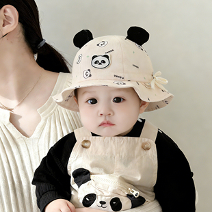 婴幼儿遮阳帽春秋薄款太阳帽夏季新生儿男女宝宝帽子小月龄渔夫帽