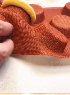 透气硅胶模家庭烘焙小烤箱适用300*200圆形水果挞皮日本COTTA同款