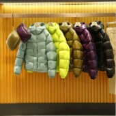 男女加厚短款 5000GT雪山系列 90白鹅绒冬季 面包服连帽羽绒服外套