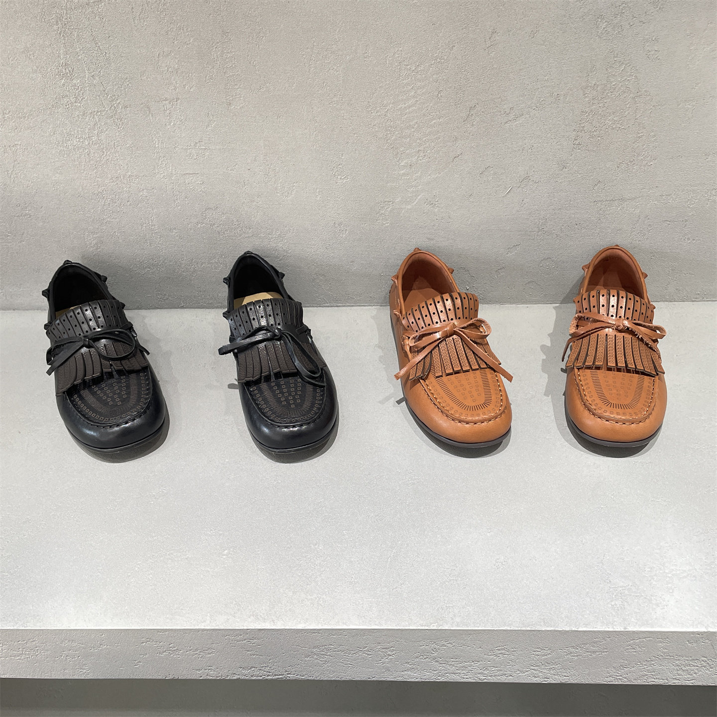 欧洲站2026早春新品真皮女鞋百搭复古时尚流苏花纹平底牛津鞋单鞋,女鞋,牛津鞋/布洛克鞋/德比鞋,淘宝优惠券,粉丝福利购,淘宝优惠卷