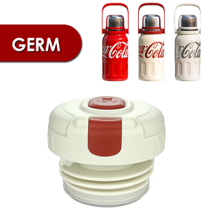 GERM可口可乐保温杯防漏杯盖不锈钢保温壶盖子内盖水杯盖通用配件