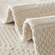 高档加厚棉麻沙发垫春夏新款 亚麻坐垫子四季 通用简约纯色盖布垫巾