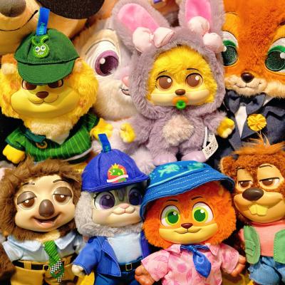 MINISO名创优品疯狂动物城城市居民系列搪胶毛绒盲盒挂件潮玩礼物