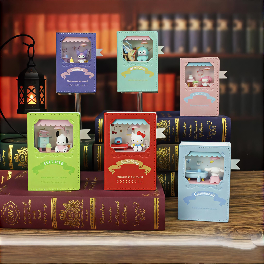 正品TOPTOY三丽鸥家族音乐魔法书系列盲盒潮玩具桌面摆件女生礼物