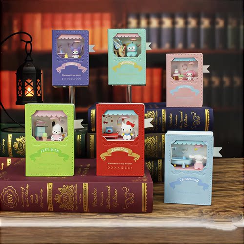 正品TOPTOY三丽鸥家族音乐魔法书系列盲盒潮玩具桌面摆件女生礼物