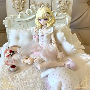 正版晚安大小姐淡雪深冬系列盲盒特六BJD可动人偶潮玩桌面摆件