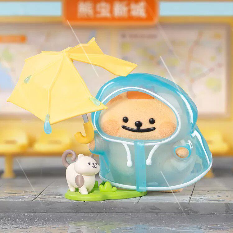 正版TOPTOY小熊虫大人国历险记系列盲盒潮玩可爱手办公仔桌面摆件