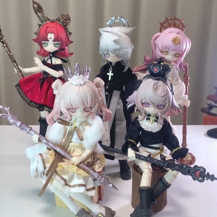 官方正品不可食用人偶月光童话物语8分BJD可动盲盒可爱摆件潮玩