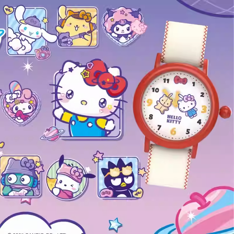 正品麦和三丽鸥hellokitty cosmos限定腕表盲盒潮玩周边女生礼物